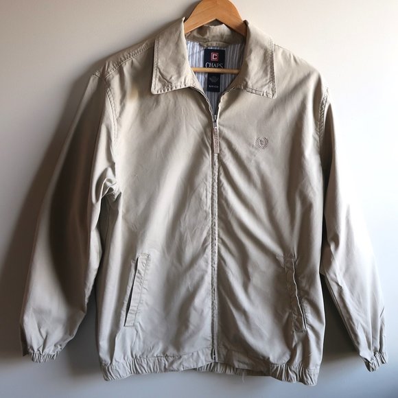 Chaps Other - Chaps Beige Shell Jacket
